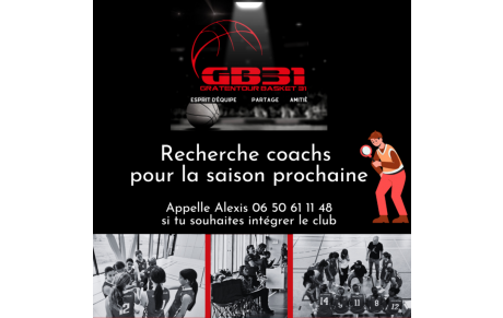 WANTED : recherche de coachs !